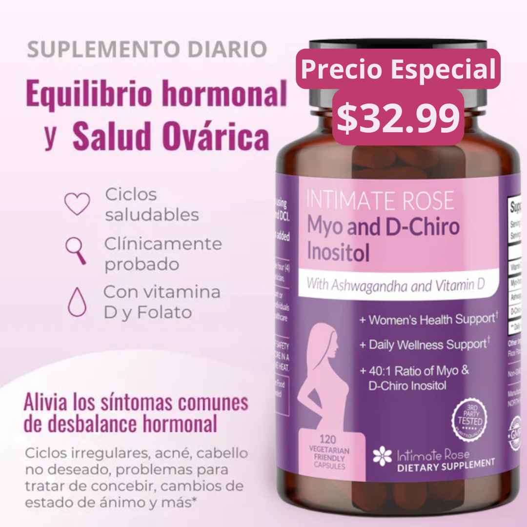 Myo-inositol y D-Chiro Inositol - Equilibrio hormonal y salud ovárica