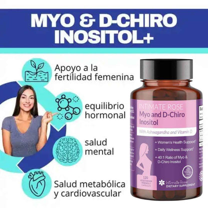 Myo-inositol y D-Chiro Inositol - Equilibrio hormonal y salud ovárica