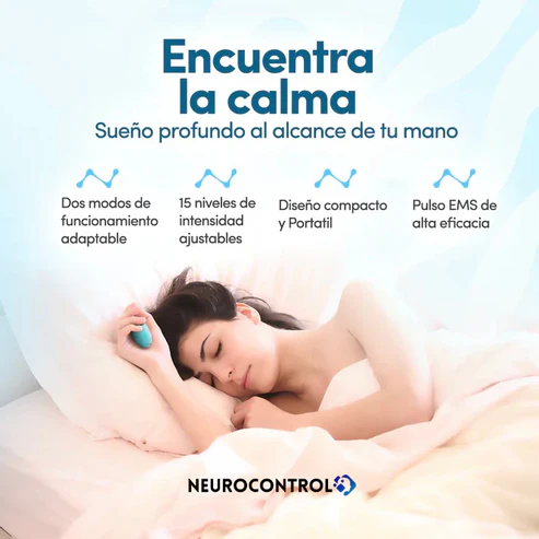 NeuroControl™ - Dispositivo inteligente antiestrés & antiansiedad