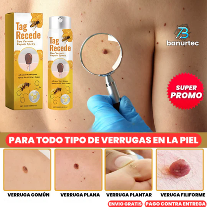 TAG RECEDE-ELIMINADOR DE VERRUGAS, LUNARES Y MANCHAS